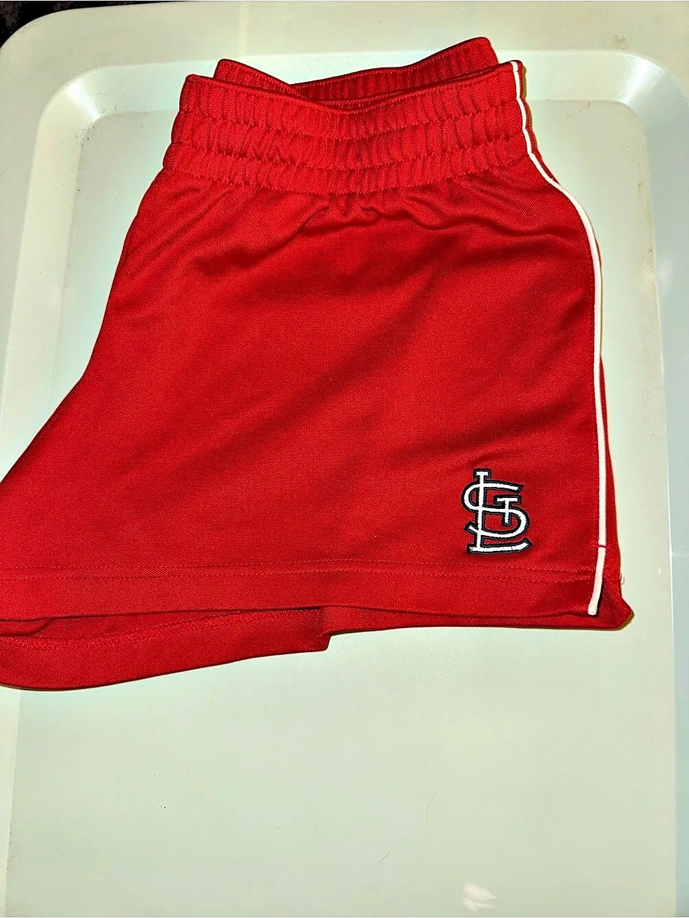 Nike women’s Athletic Shorts Size Large Red